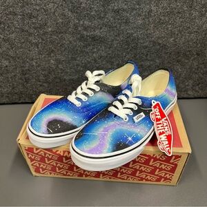 Vans Kids Galaxy Custom Sneaker Size 3.5